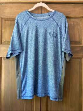 5/$15 Wave Zone Heathered Blue & Gray SS Tee Large